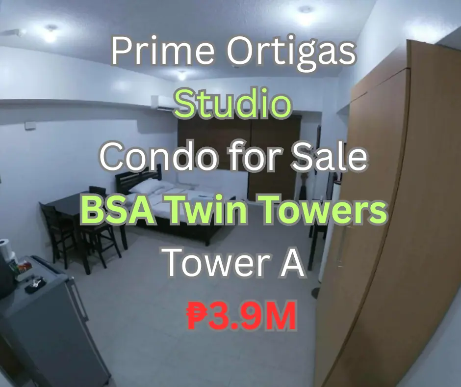 Studio at BSA Twin Towers, Ortigas