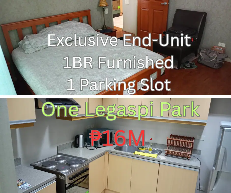 End-Unit 1BR at One Legaspi Park