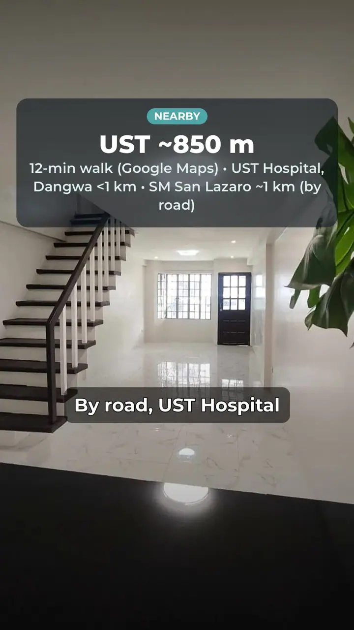 3-Storey 3BR Townhouse near UST photo 5